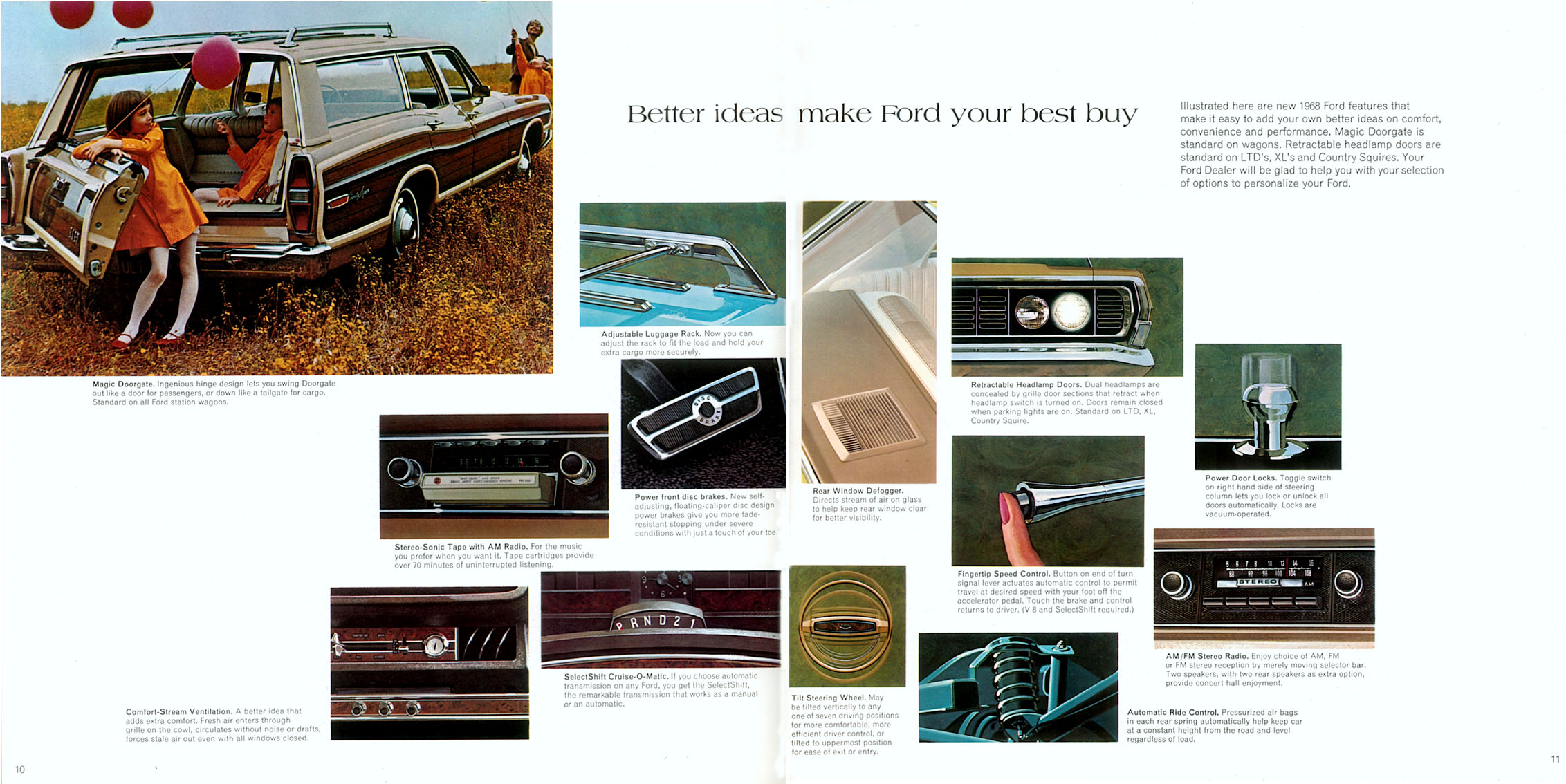 1968 Ford Brochure Page 3